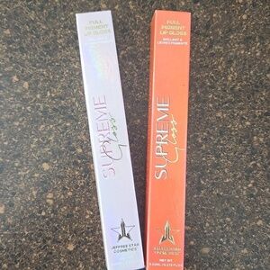 Jeffree Star “No Shame” AND "Orange County" Supreme gloss-NIB